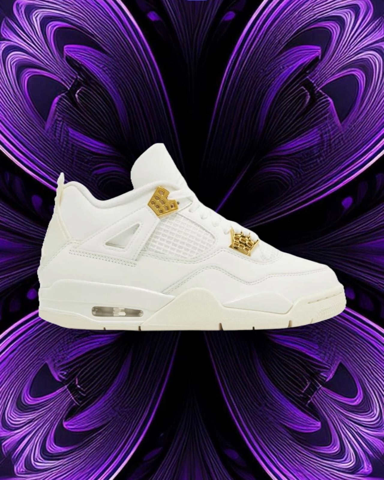Jordan 4 (gold metallic)