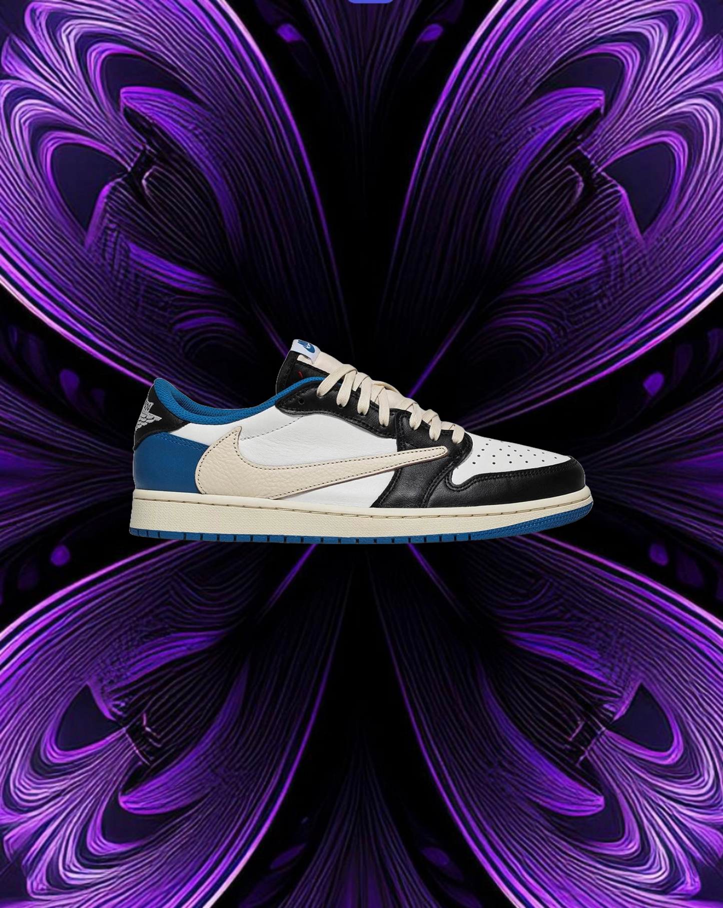 Travis scott Jordan 1 low fragment