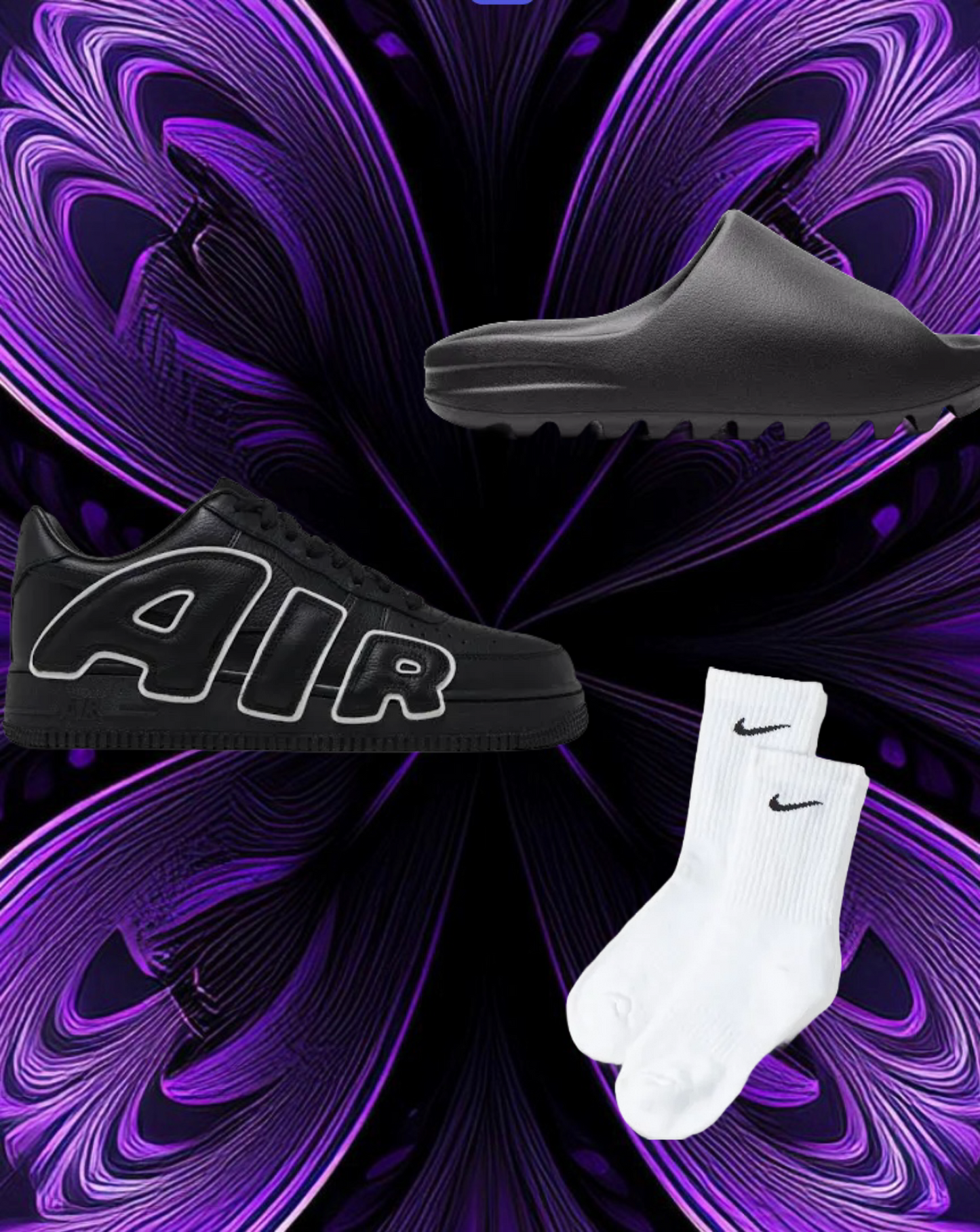 Black cpfm air force combo