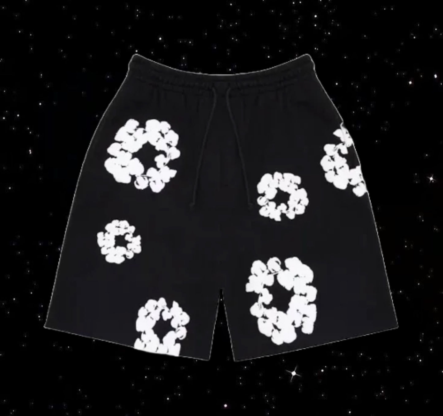 Denim tears shorts (black & white)