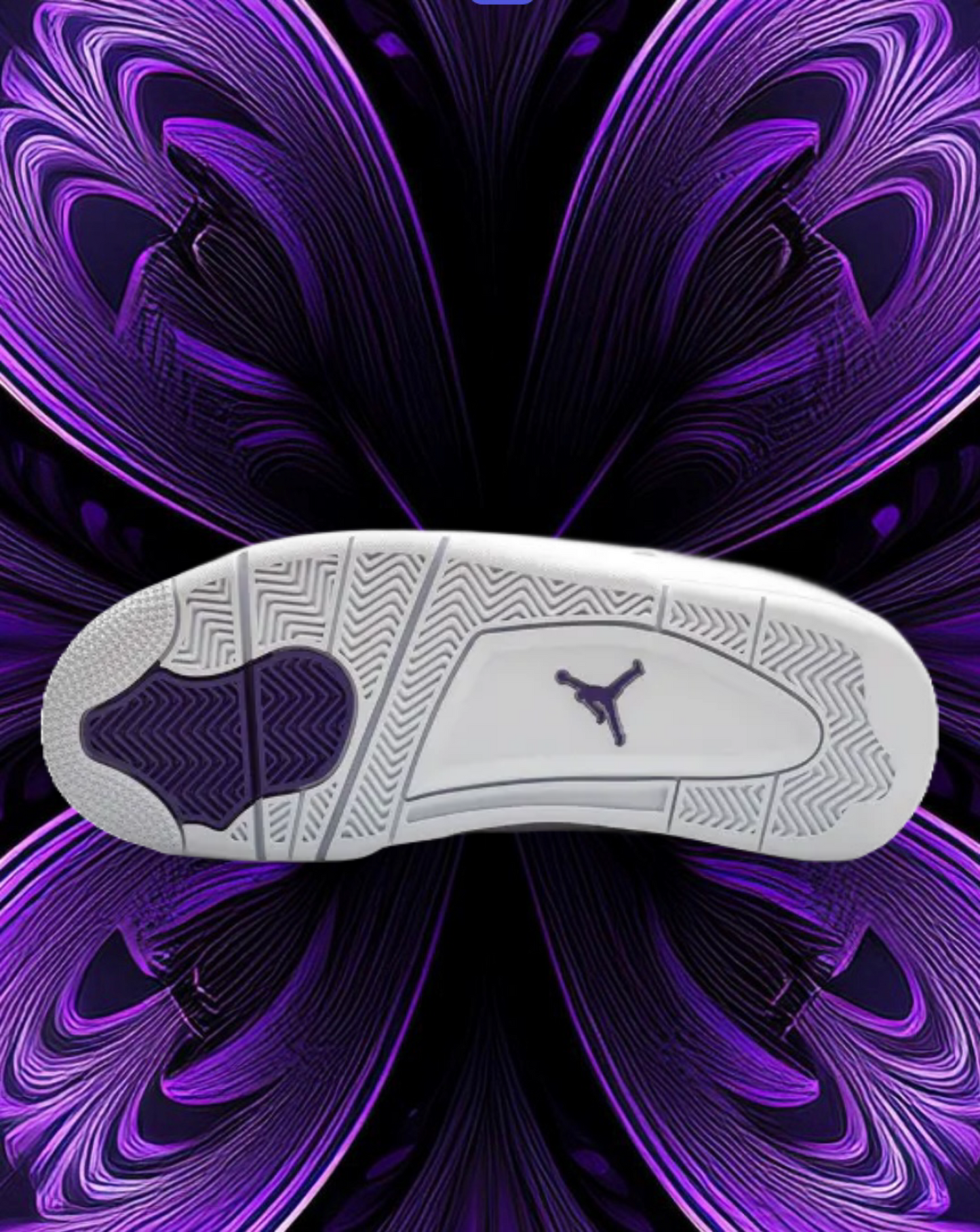 Jordan 4 purple metallic