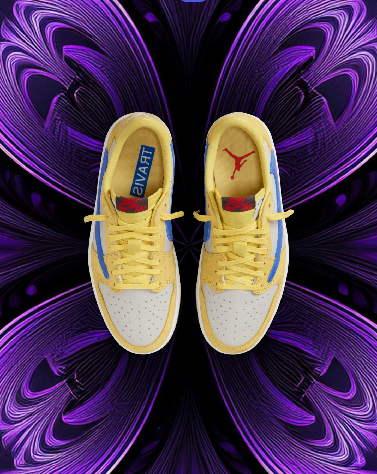Travis scott jordan 1 low canary