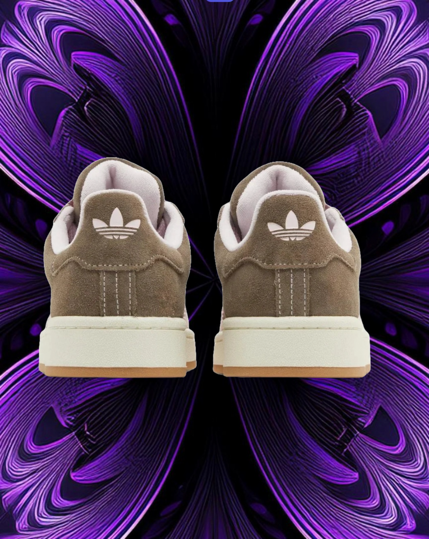 Adidas campus brown and pink