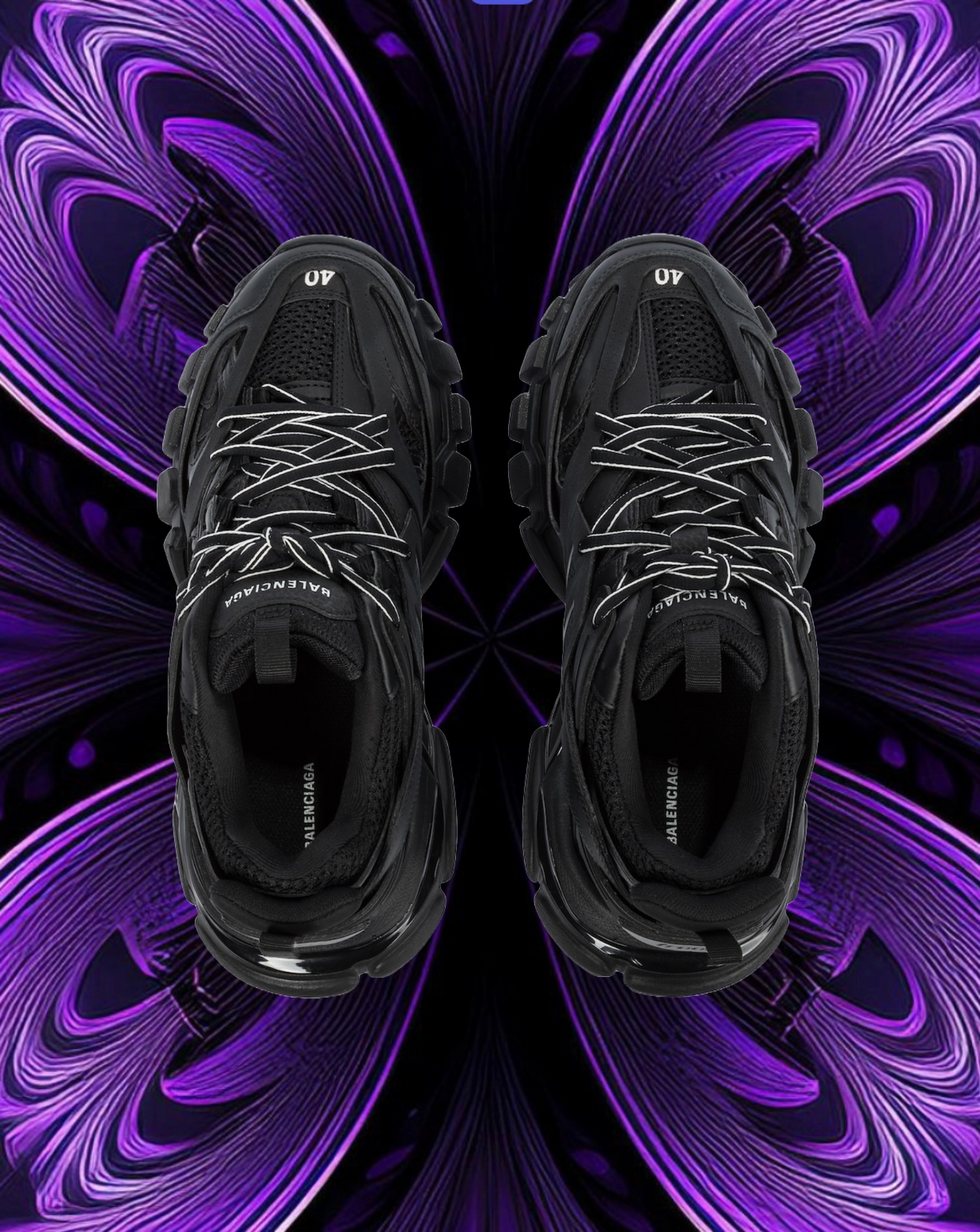Balenciaga track (triple black) NO LED