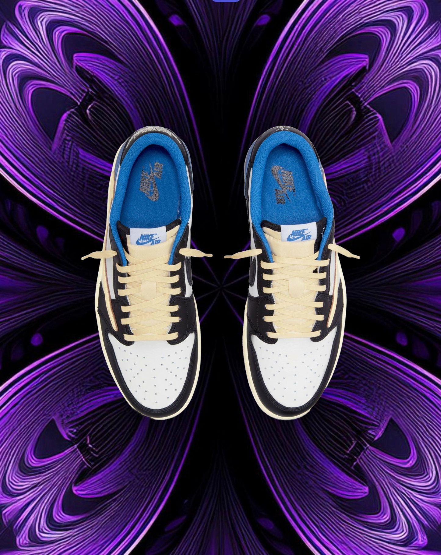 Travis scott Jordan 1 low fragment