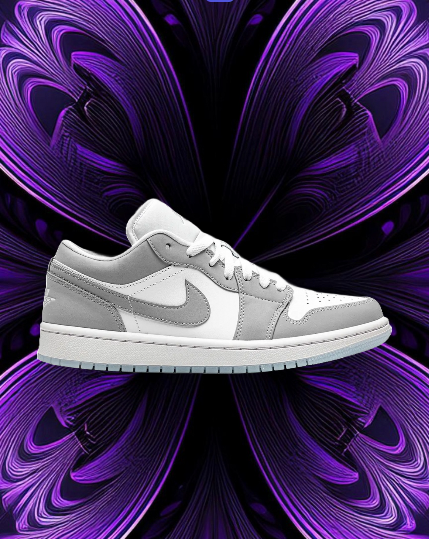 Jordan 1 low grey wolf