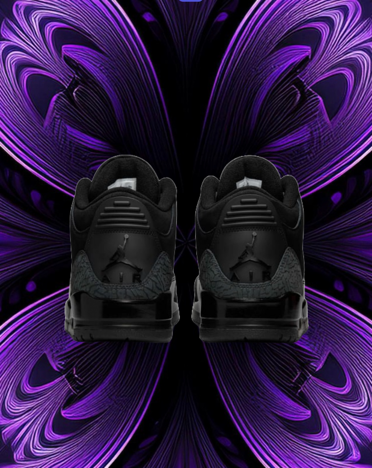 Jordan 3 black cat