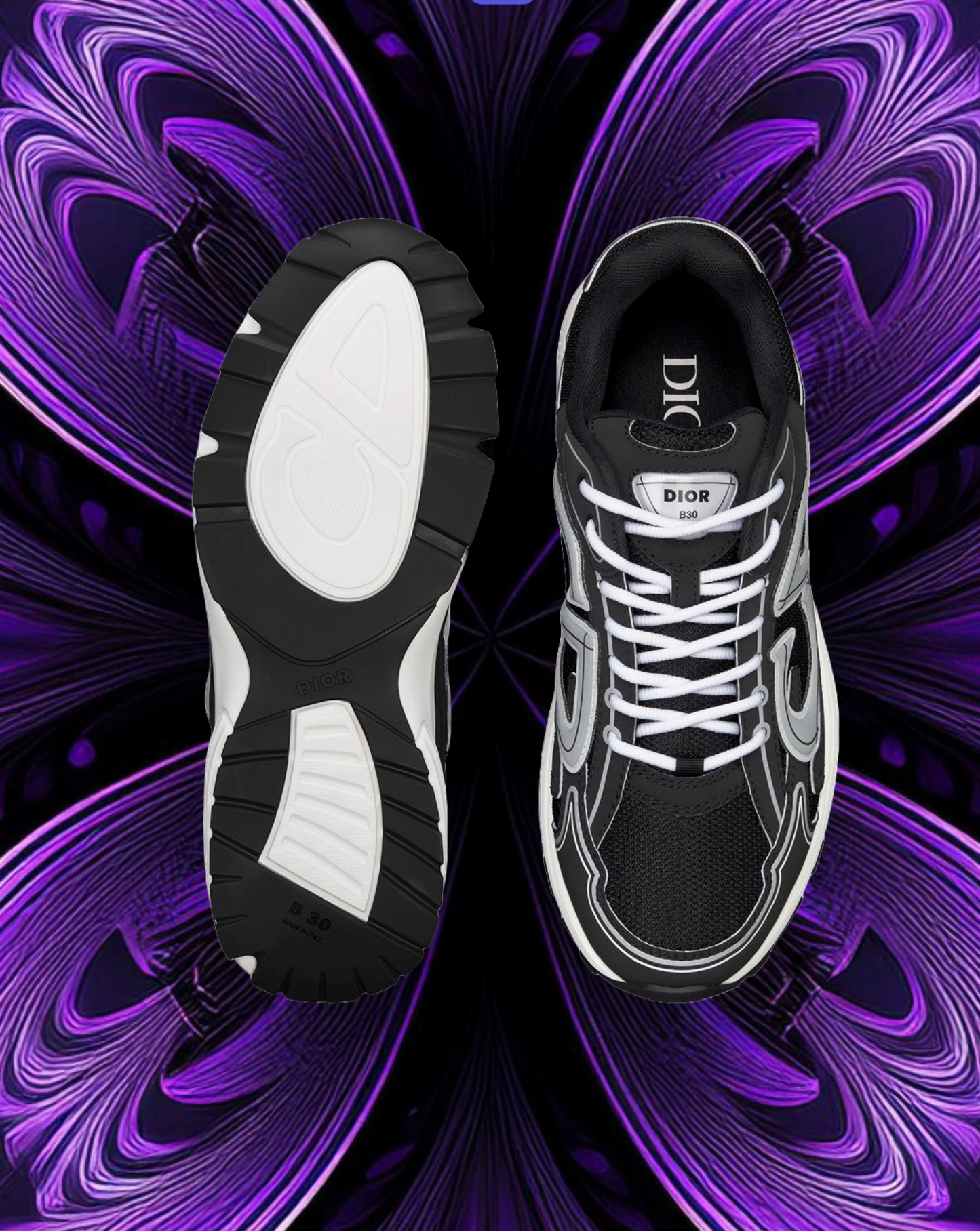 Dior b30 black and white