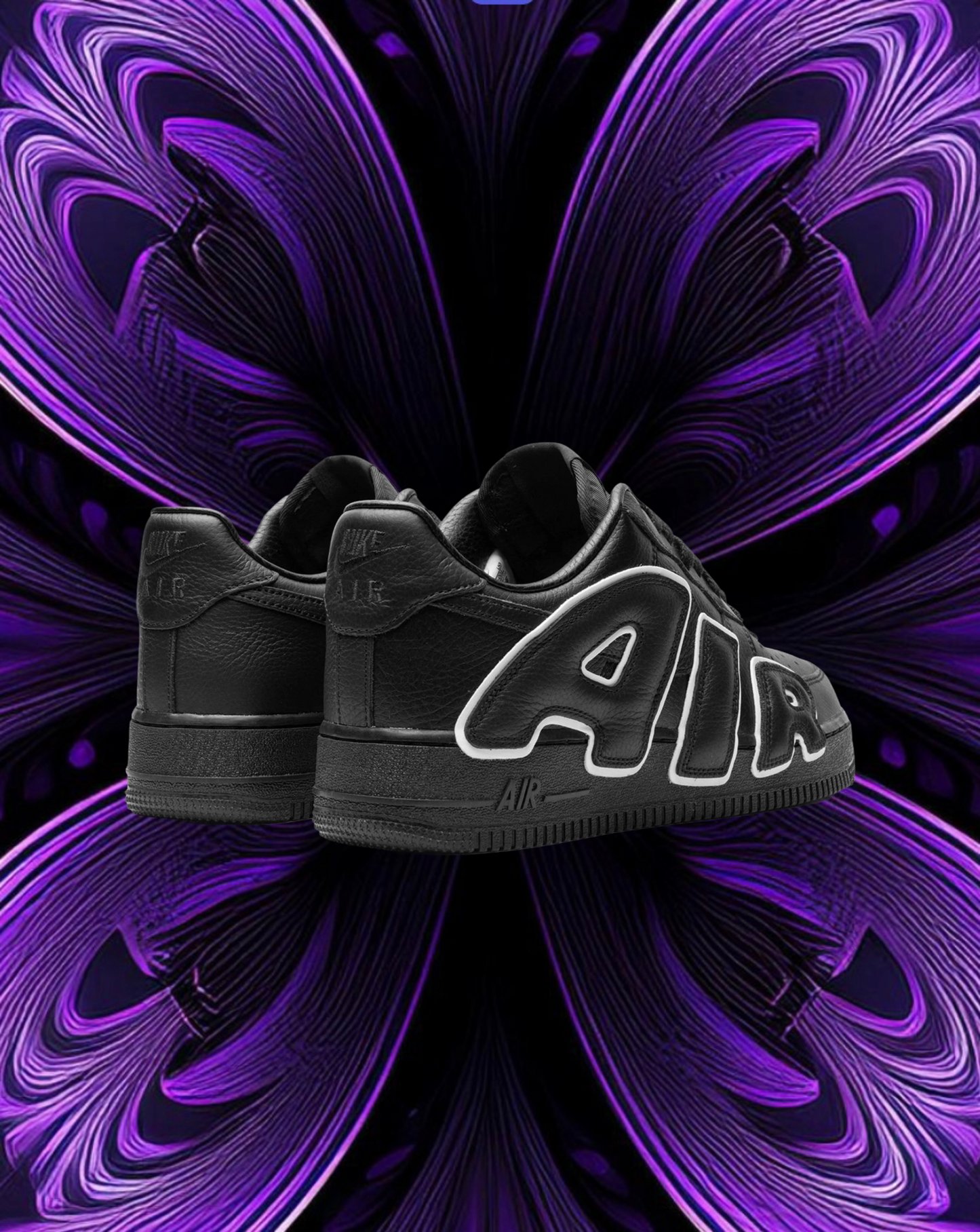 Cpfm air force 1 “triple black”