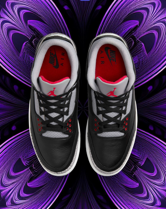 Jordan 3 black cement