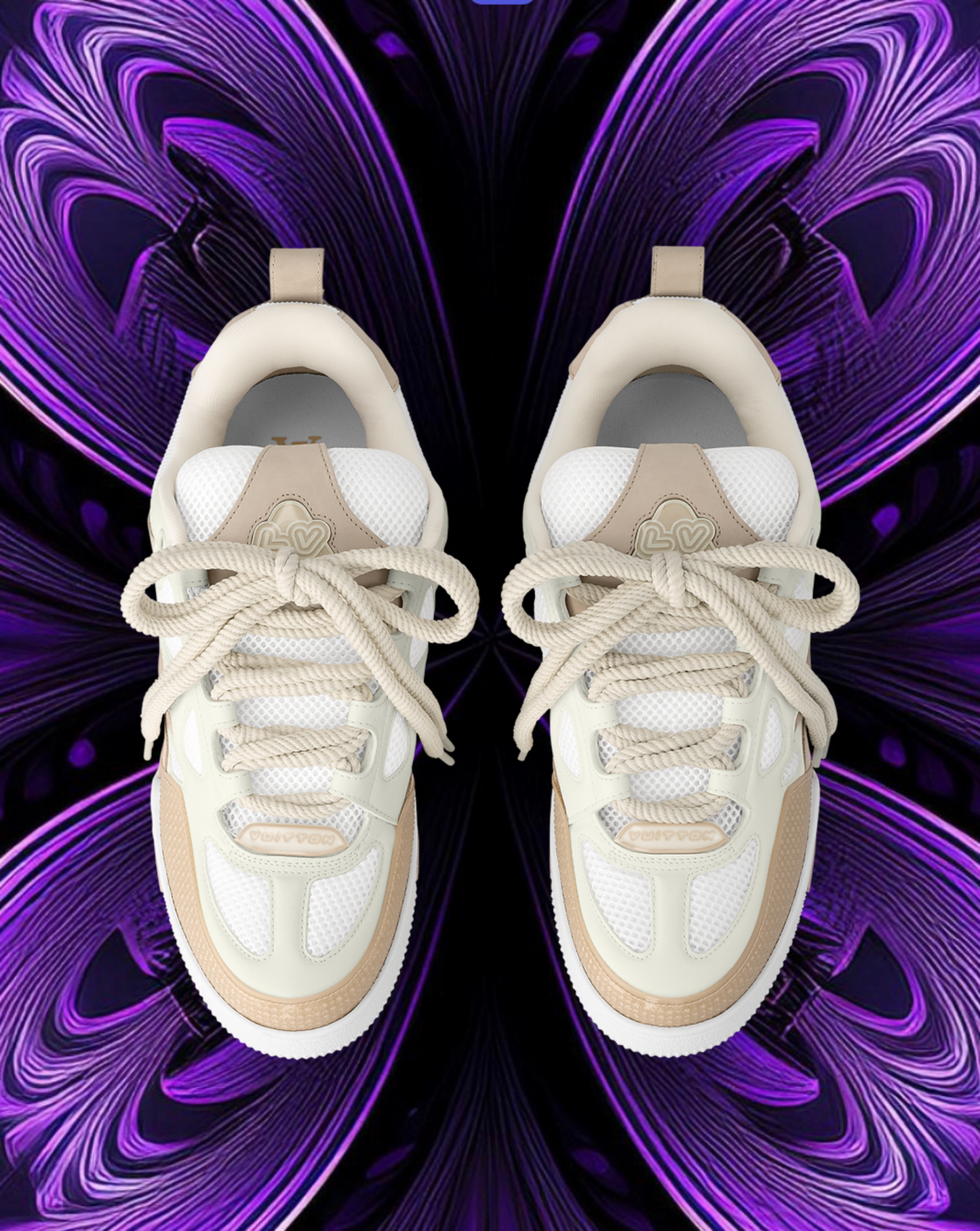 LV skates (beige)