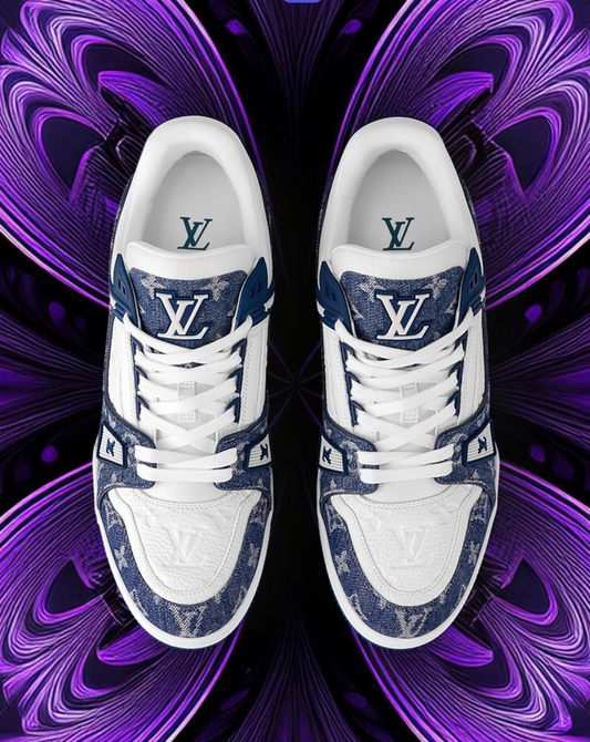 Lv trainer denim blue