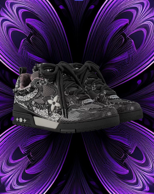 Lv skates “swarovski”