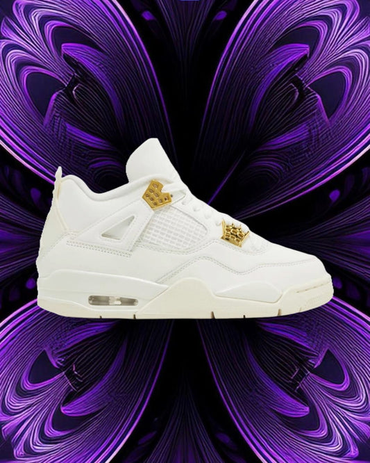 Jordan 4 (gold metallic)