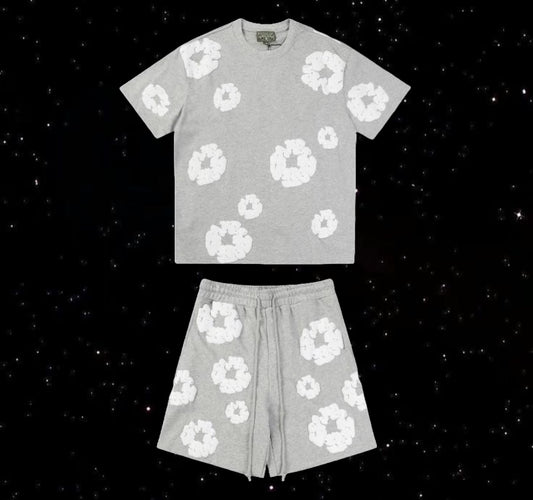 Denim tears set (grey)
