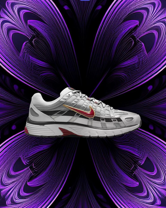 Nike p-6000 “metallic silver red”