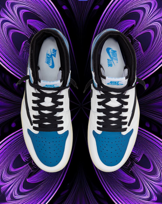 Travis Scott X fragment Jordan 1 high