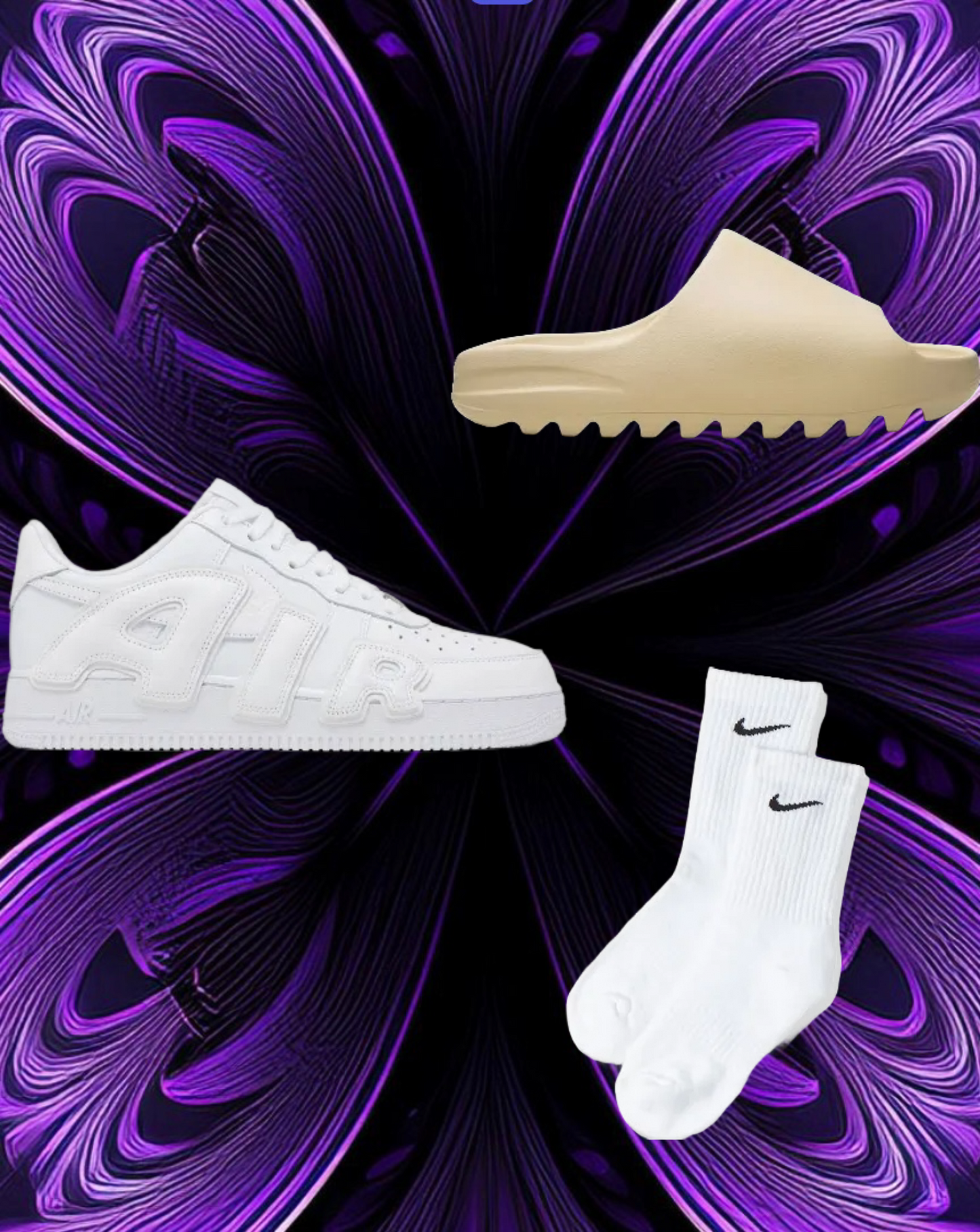 White Cpfm air force combo