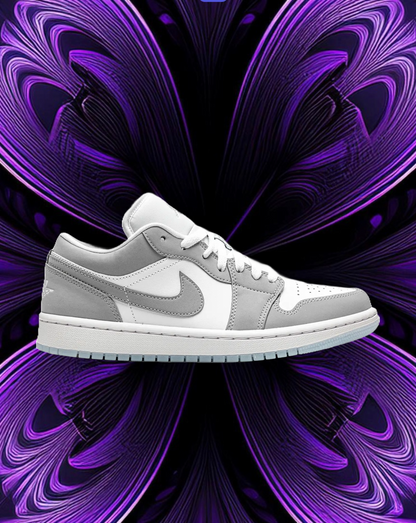 Jordan 1 low grey wolf