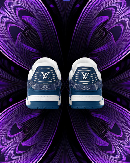 Lv trainer denim blue