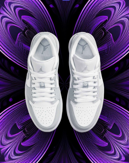 Jordan 1 low grey wolf