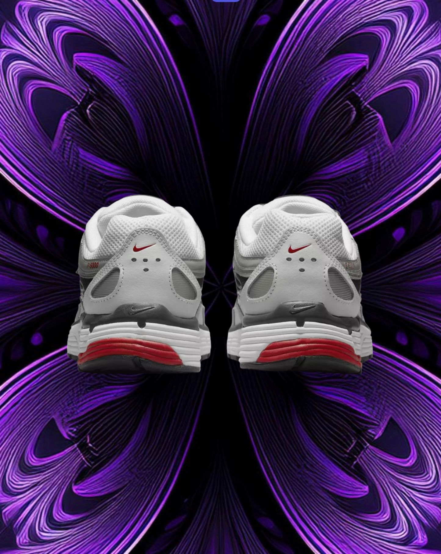 Nike p-6000 “metallic silver red”