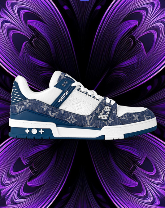 Lv trainer denim blue