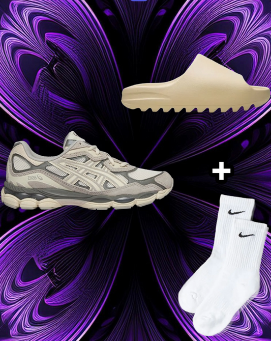 Asics gel NYC combo “oyster grey”