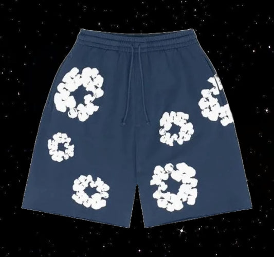 Denim tears shorts (navy blue)