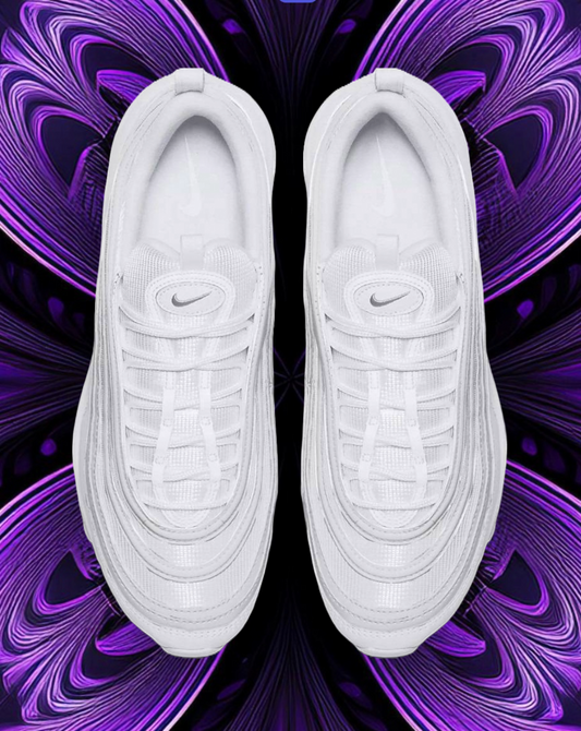 Air max 97 triple white