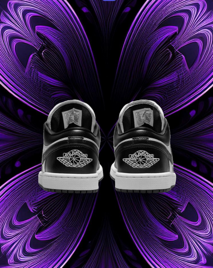 Jordan 1 low black and white