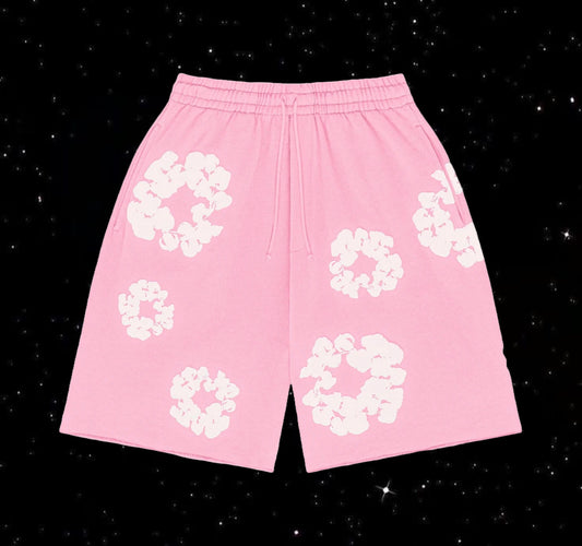 Denim tears shorts (pink)
